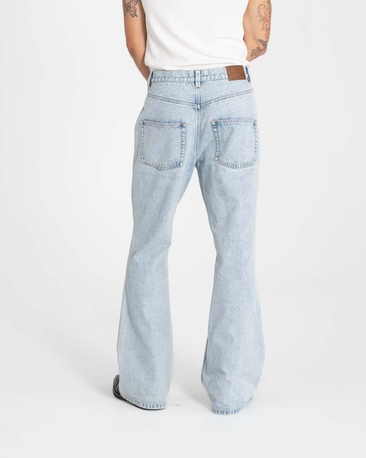 Bootcut jeans light blue